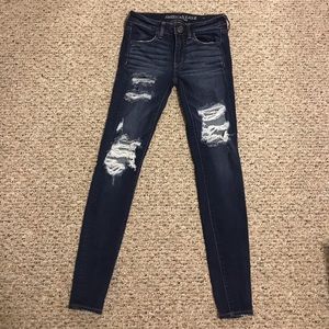American Eagle Ripped Jeggings